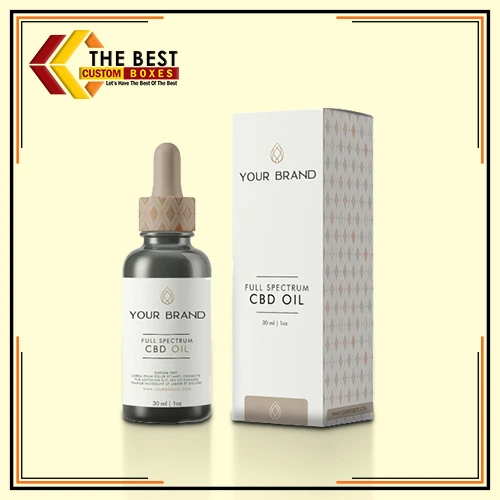 CBD Serum Boxes - Custom Serum Packaging